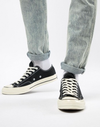 Converse Chuck 70 Ox Crne - Muške Tenisice | 03965HMKP